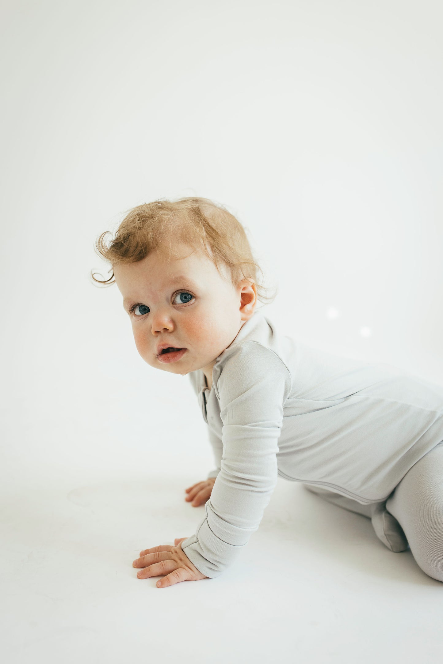 Powder Blue + Slate Onesie