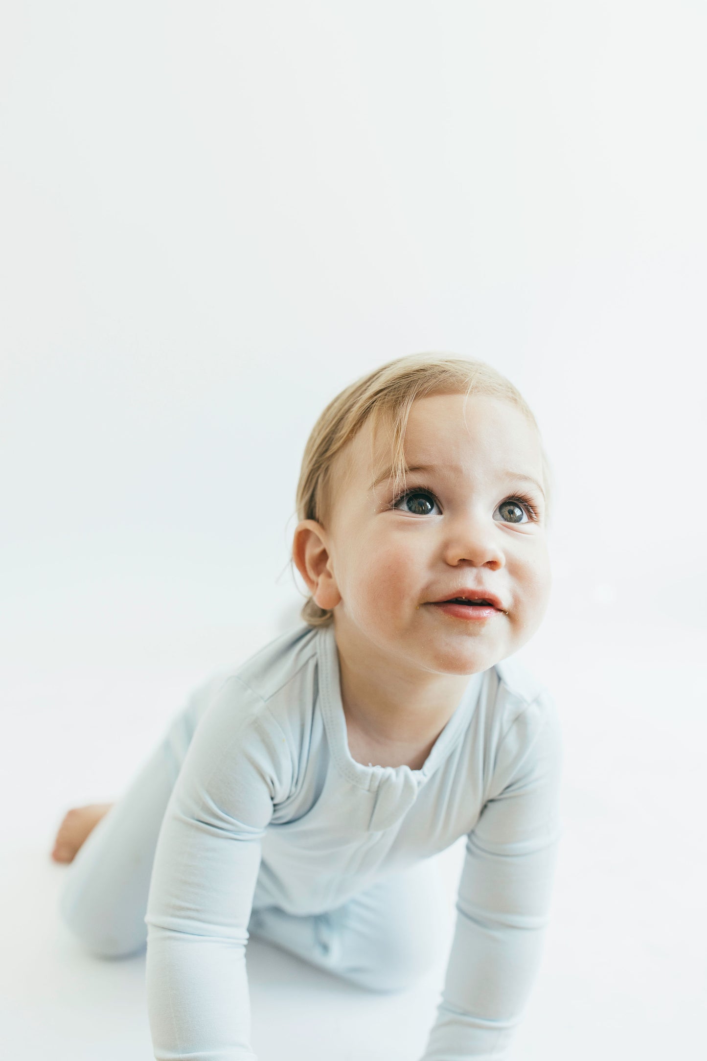 Powder Blue + Slate Onesie
